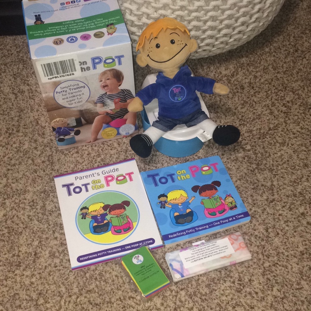 Tot On The Pot Boy